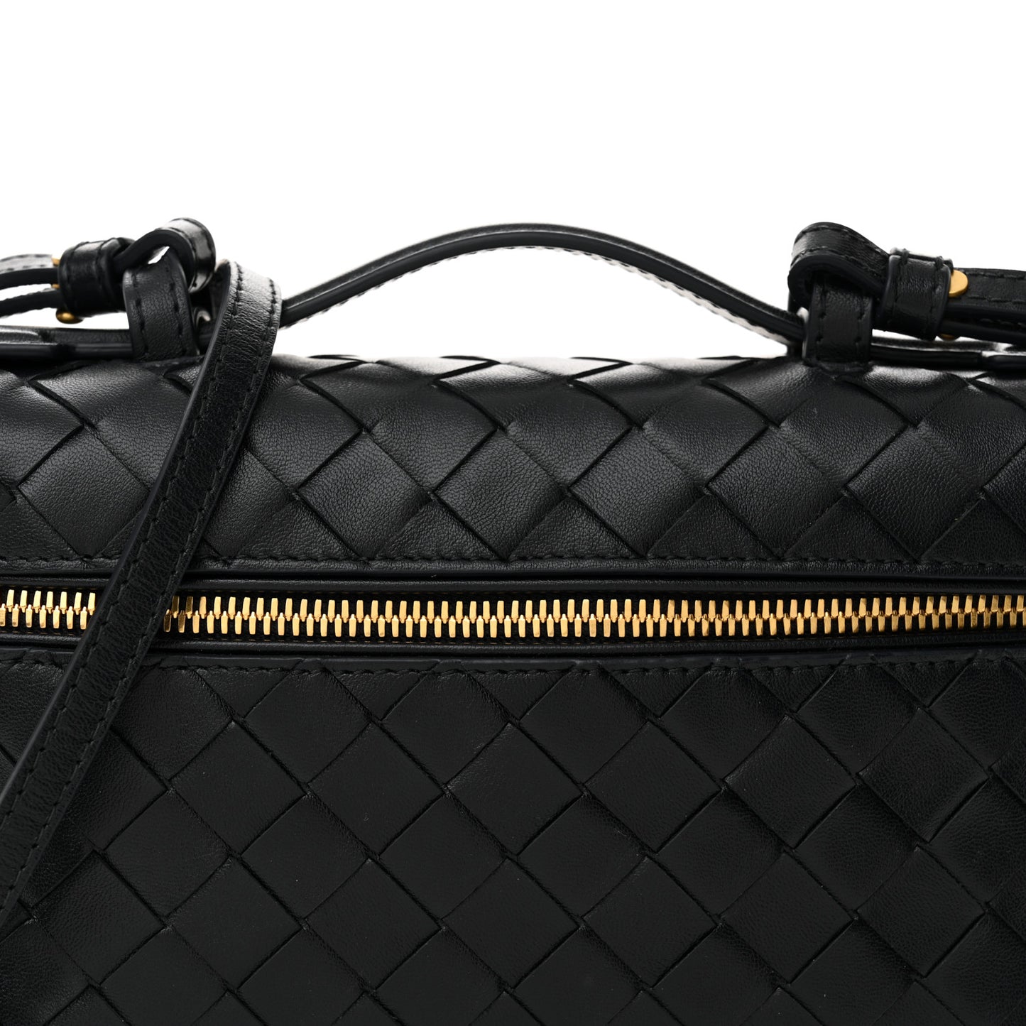 Calfskin Intrecciato Bang Bang Vanity Case Nocturnal