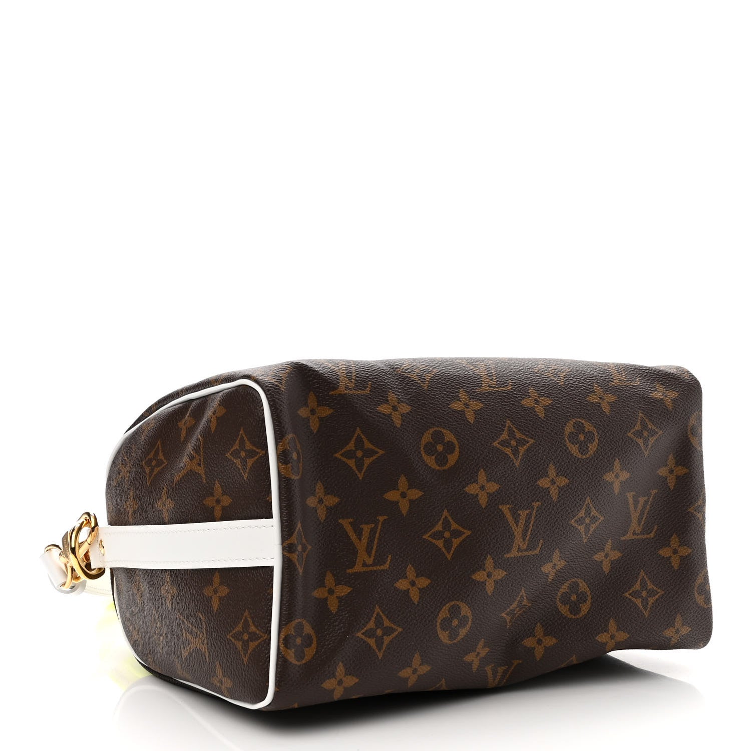 Louis Vuitton Monogram LV Match Speedy Bandouliere 25 White