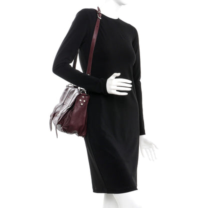 Proenza Schouler Lambskin Medium PS1 Satchel Oxblood 2 of 7