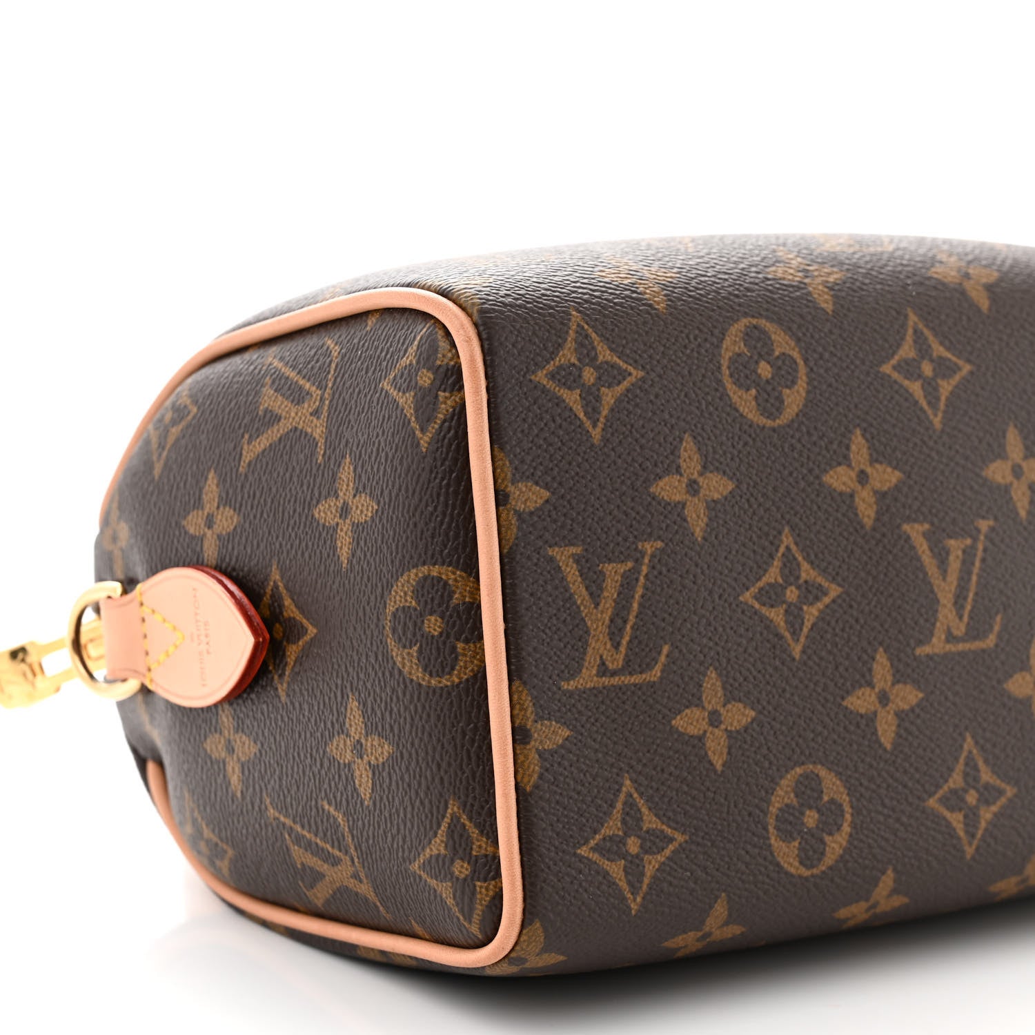 Louis Vuitton Monogram Speedy Bandouliere 20 Beige 8 of 10
