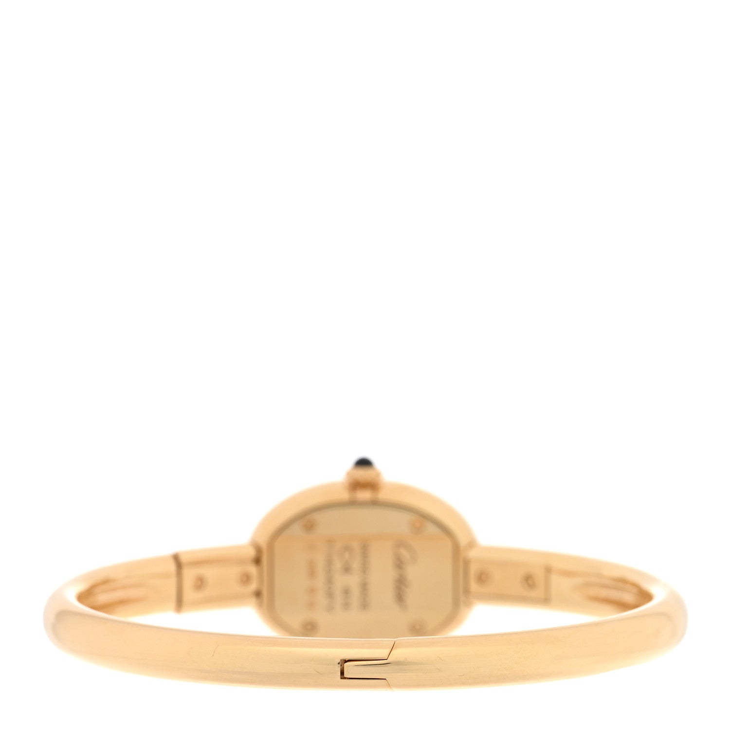 Cartier 18K Yellow Gold 19mm Baignoire Quartz Watch 3 of 5