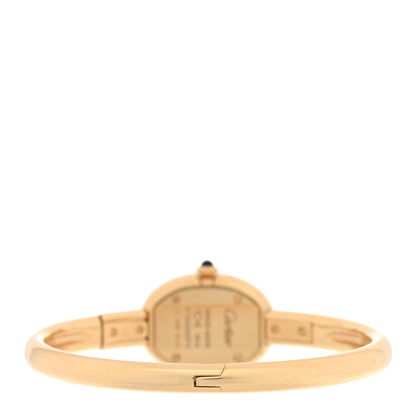 Cartier 18K Yellow Gold 19mm Baignoire Quartz Watch 3 of 5