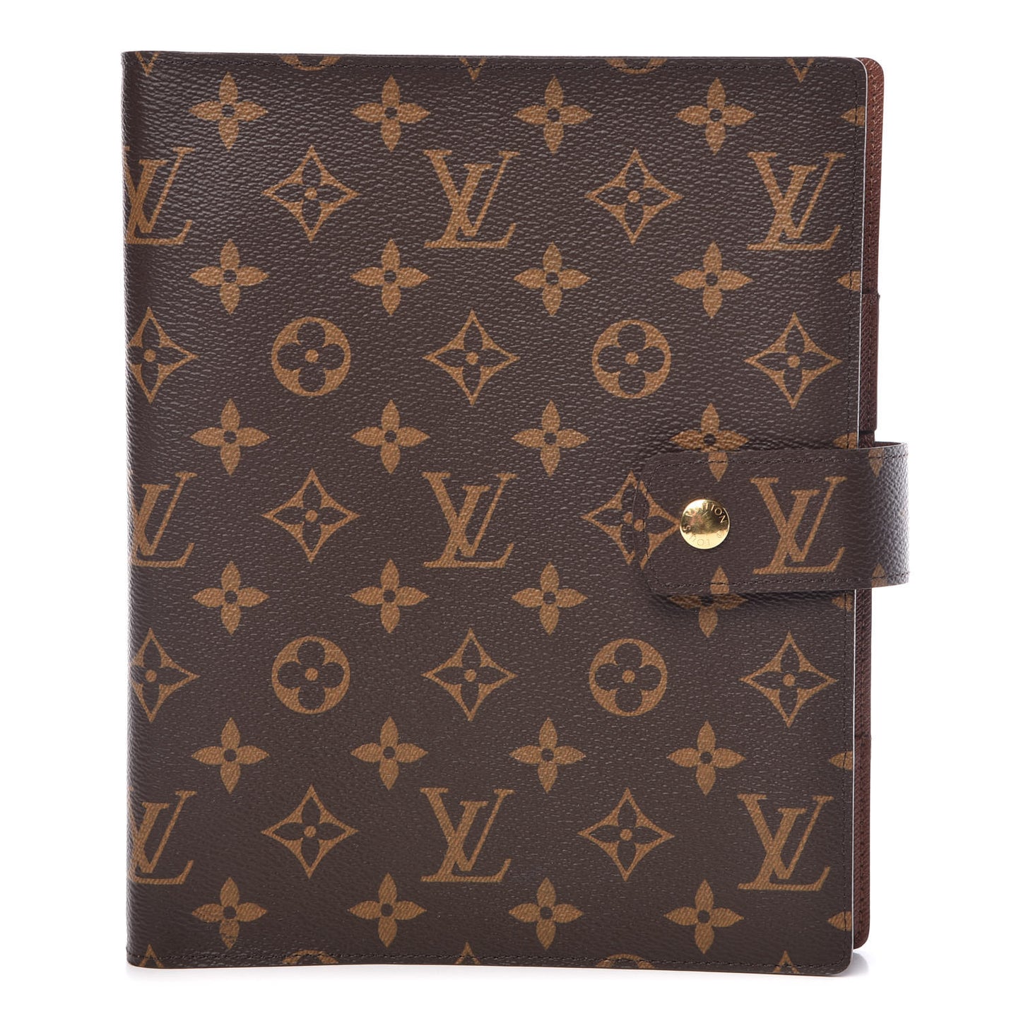 Monogram Large Ring Agenda Cover