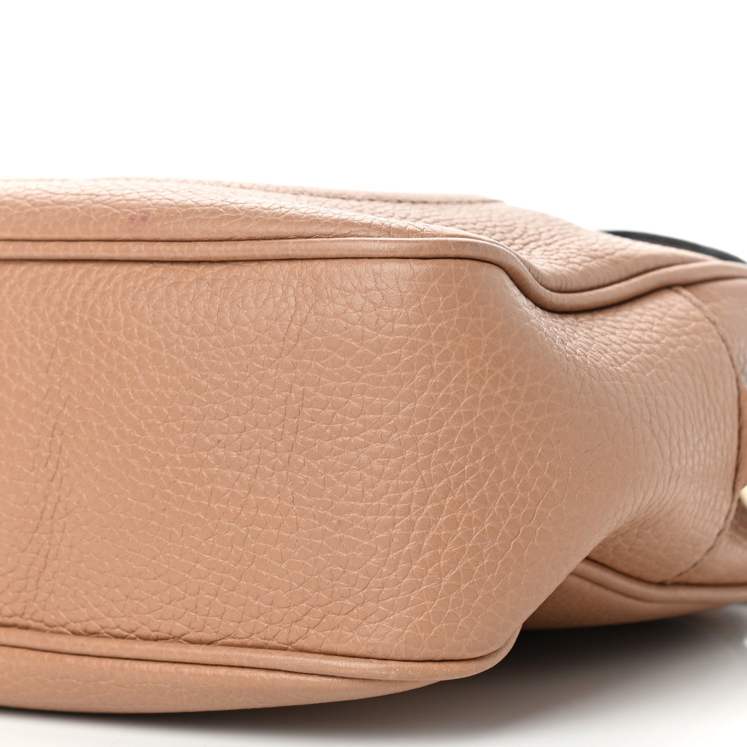 Gucci Pebbled Calfskin Small Soho Disco Bag Rose Beige 9 of 10