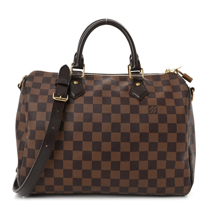 Louis Vuitton Damier Ebene Speedy Bandouliere 30 1 of 11