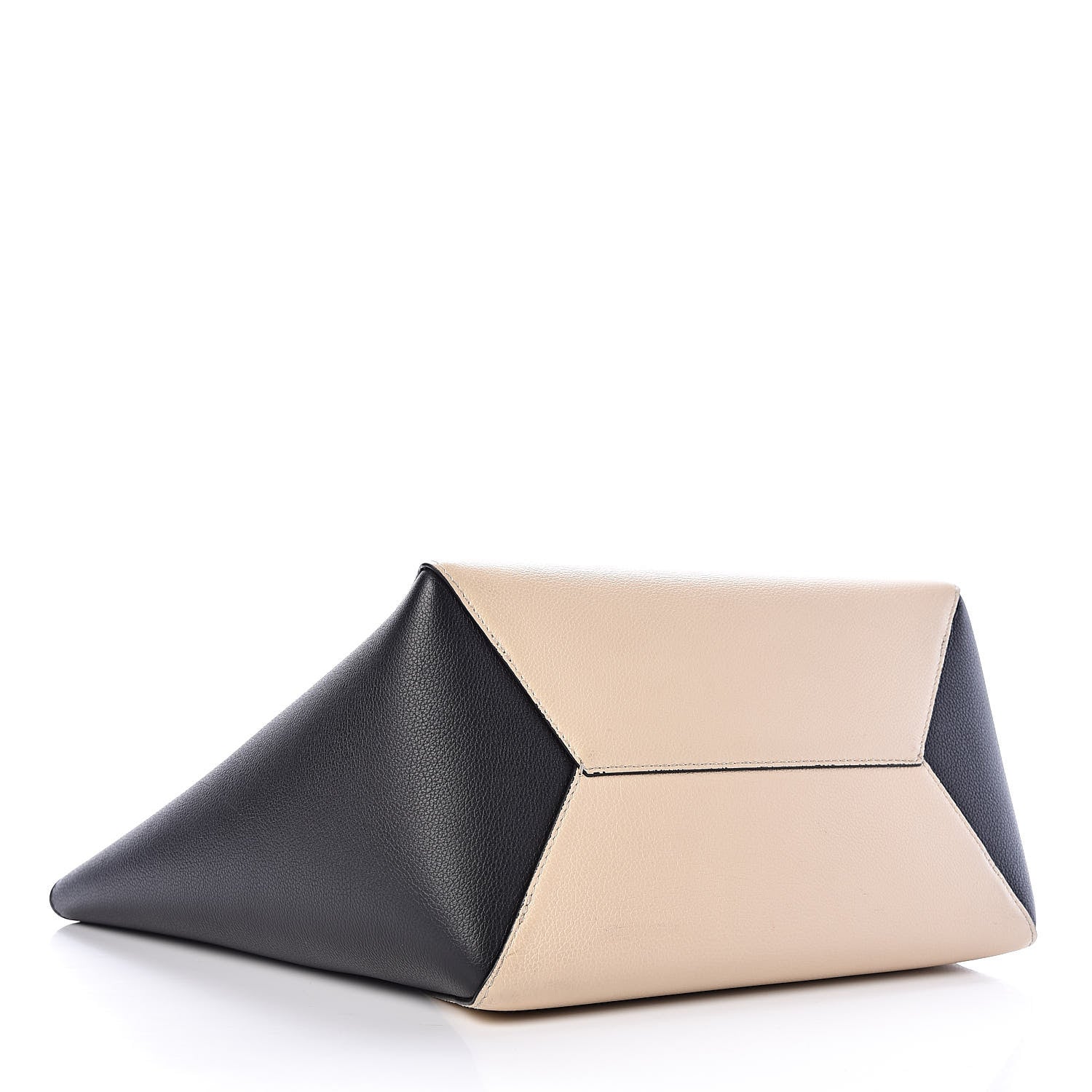 Louis Vuitton Calfskin Lockme Cabas Vanille Black 4 of 9