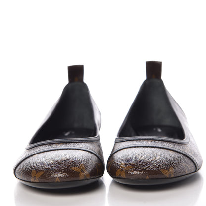 Louis Vuitton Monogram New Revival Ballerina Flats 40.5 Cacao 2 of 8
