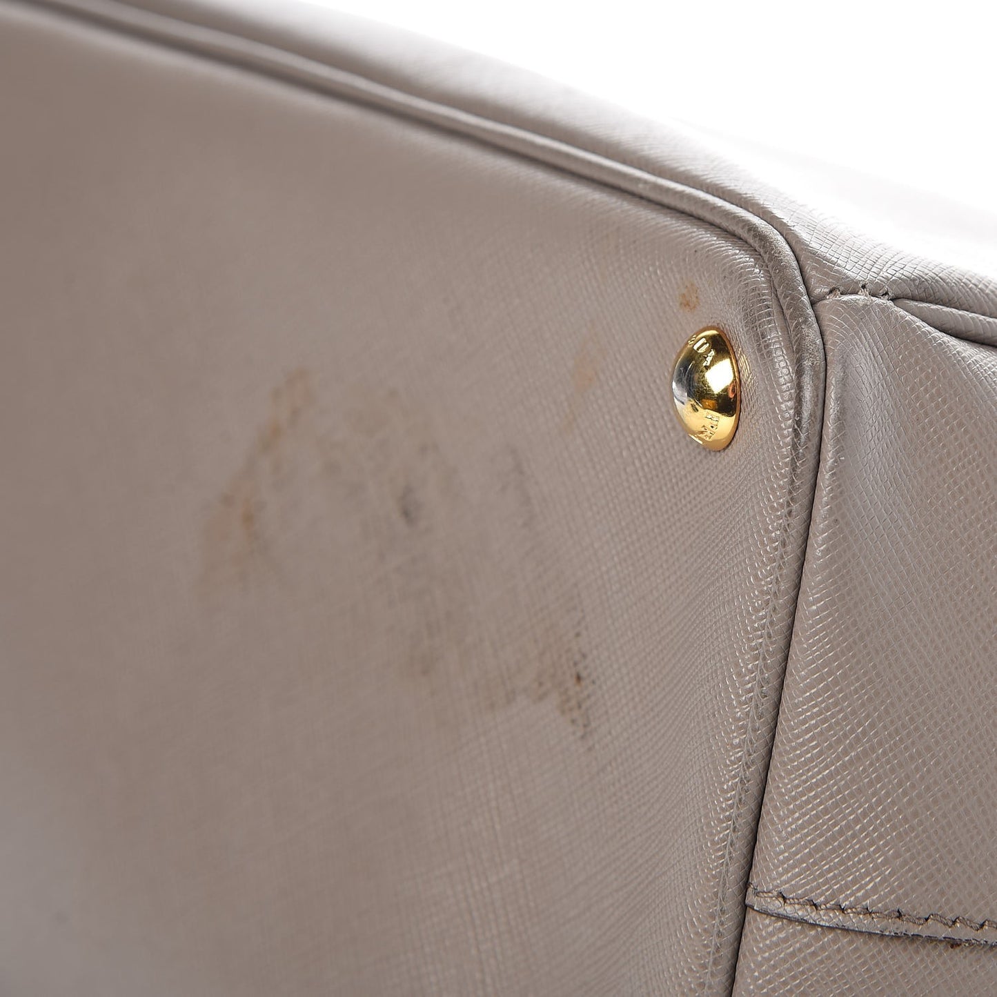 Saffiano Large Galleria Double Zip Tote Argilla