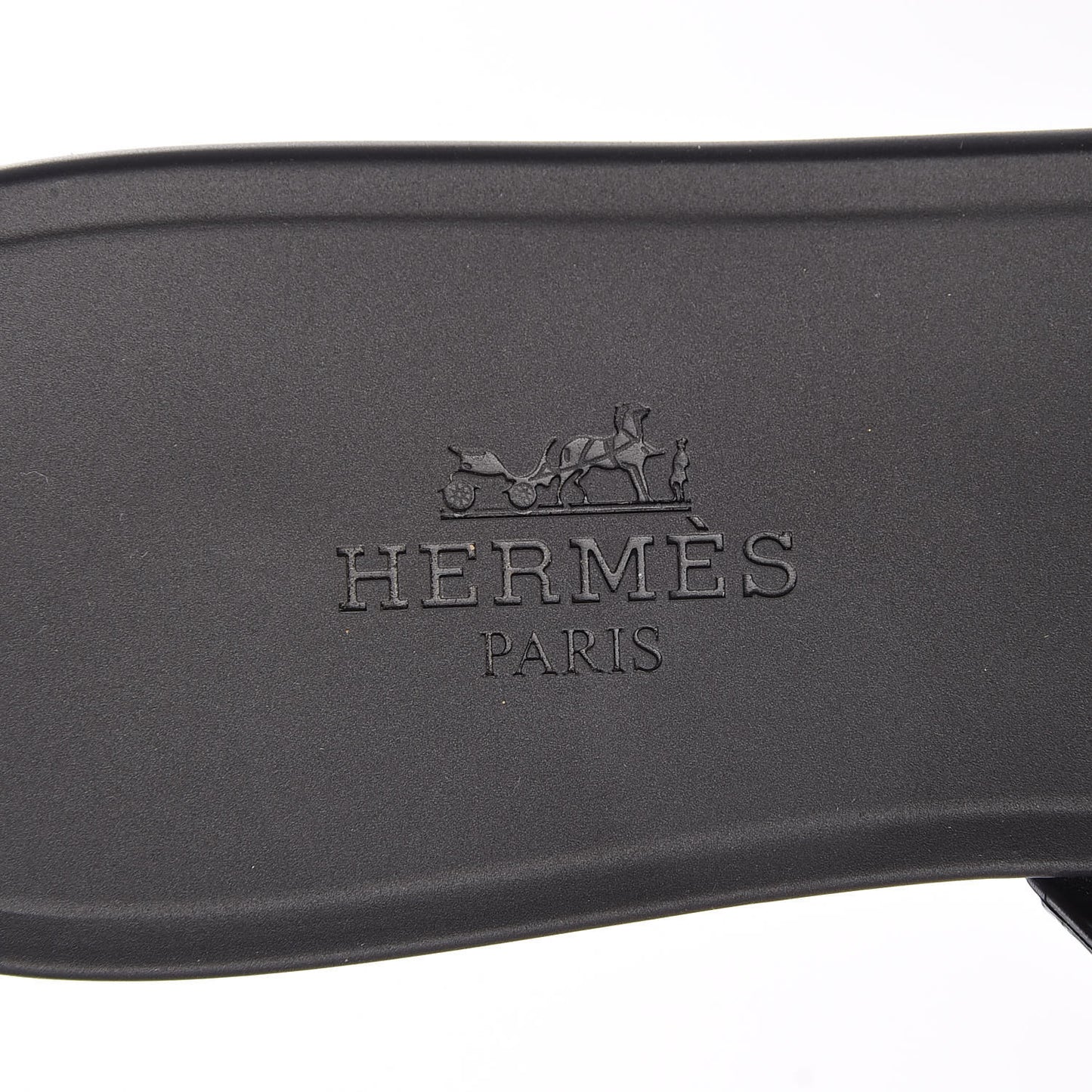 Rubber Chaine d'Ancre Rivage Sandals 36 Black