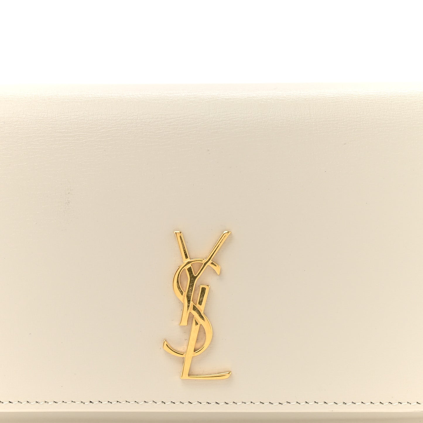 Smooth Calfskin Monogram Phone Holder Crossbody Crema Soft