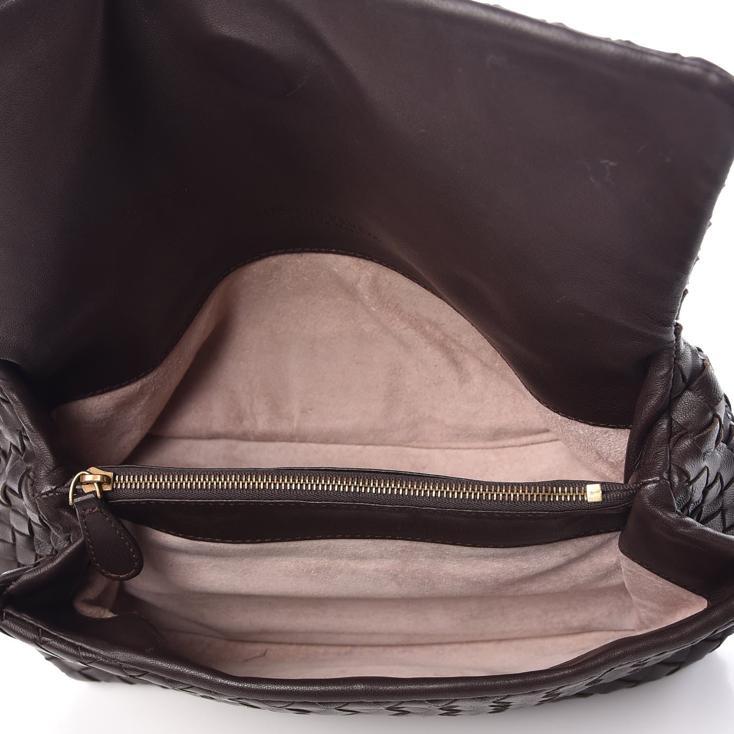 Bottega Veneta Nappa Intrecciato Cosmetic Case Ebano 5 of 8