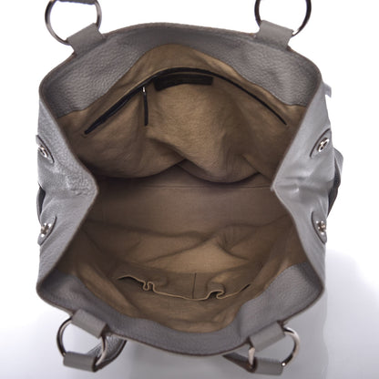 Saint Laurent Buffalo Shopping Tote Grey 5 of 7