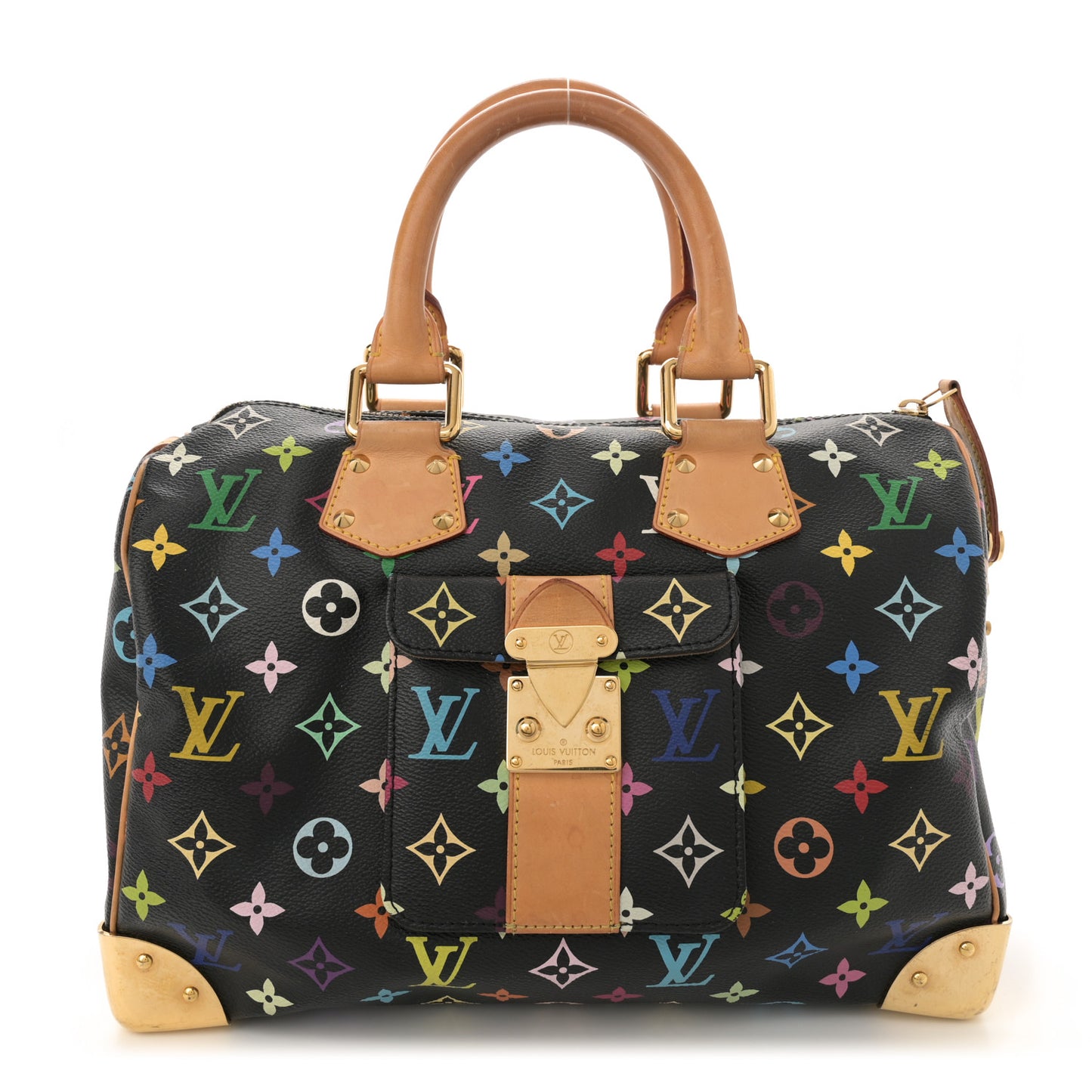 Monogram Multicolor Speedy 30 Black
