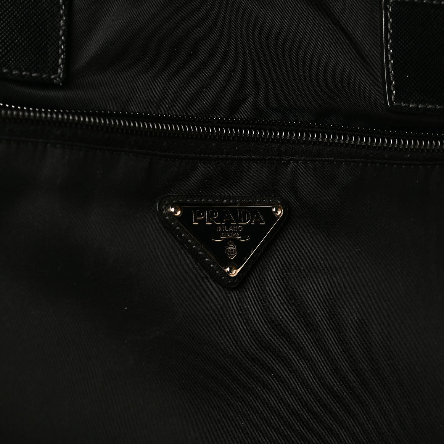 Prada Tessuto Nylon Briefcase Black 5 of 16