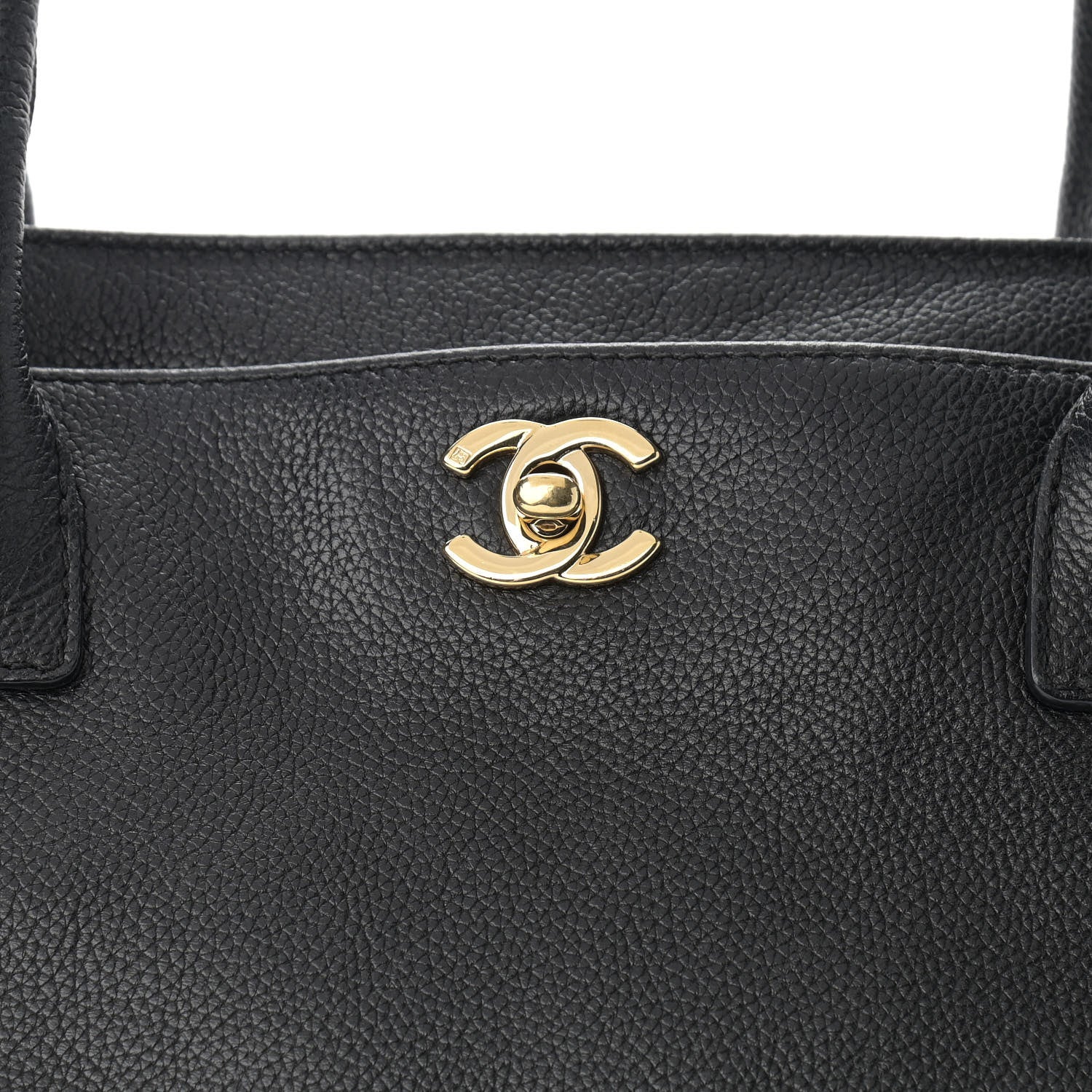 Chanel Caviar Cerf Executive Shopper Tote Black 7 of 15