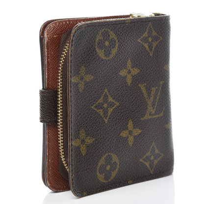 Louis Vuitton Monogram Compact Zippe Zipped Wallet 3 of 13