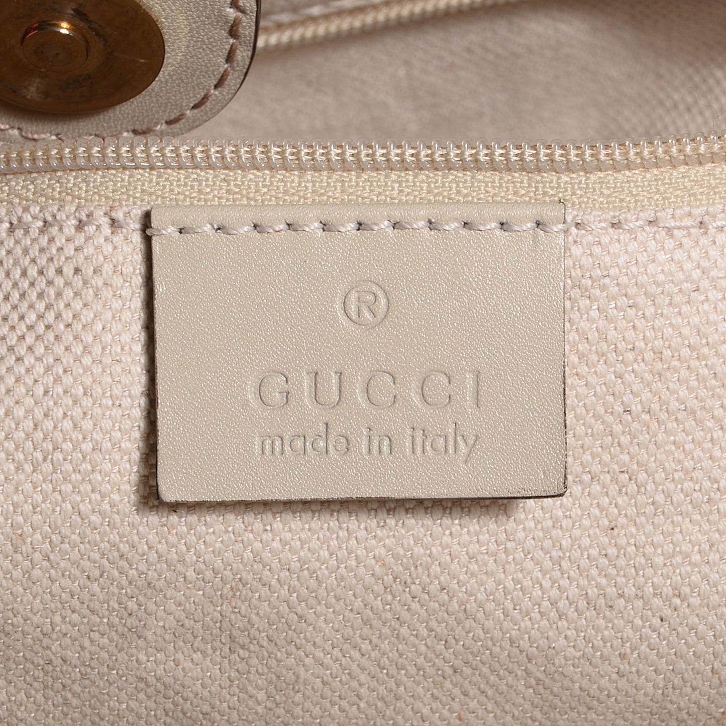 Monogram Large Sukey Tote Off White