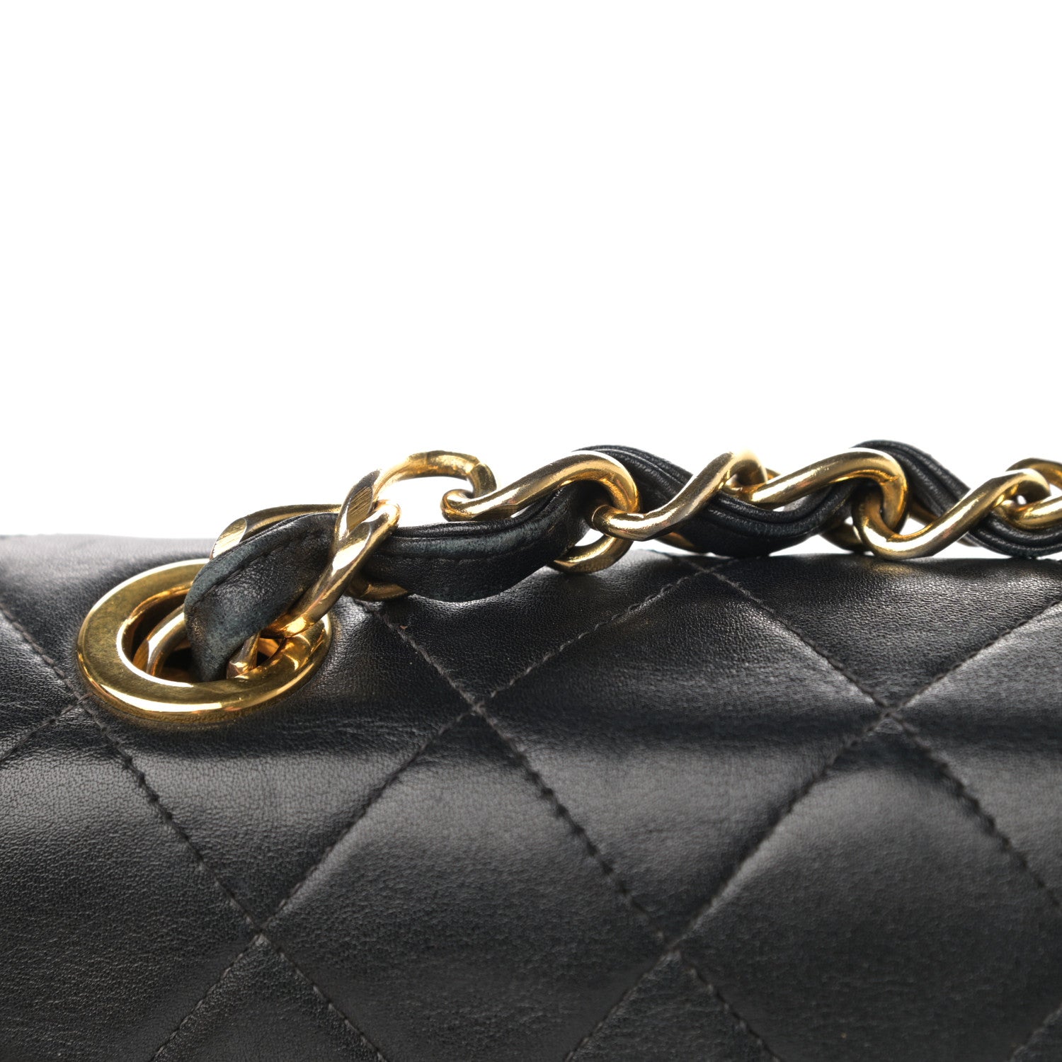 Chanel Lambskin Quilted XL Jumbo Single Flap Black 23 of 23