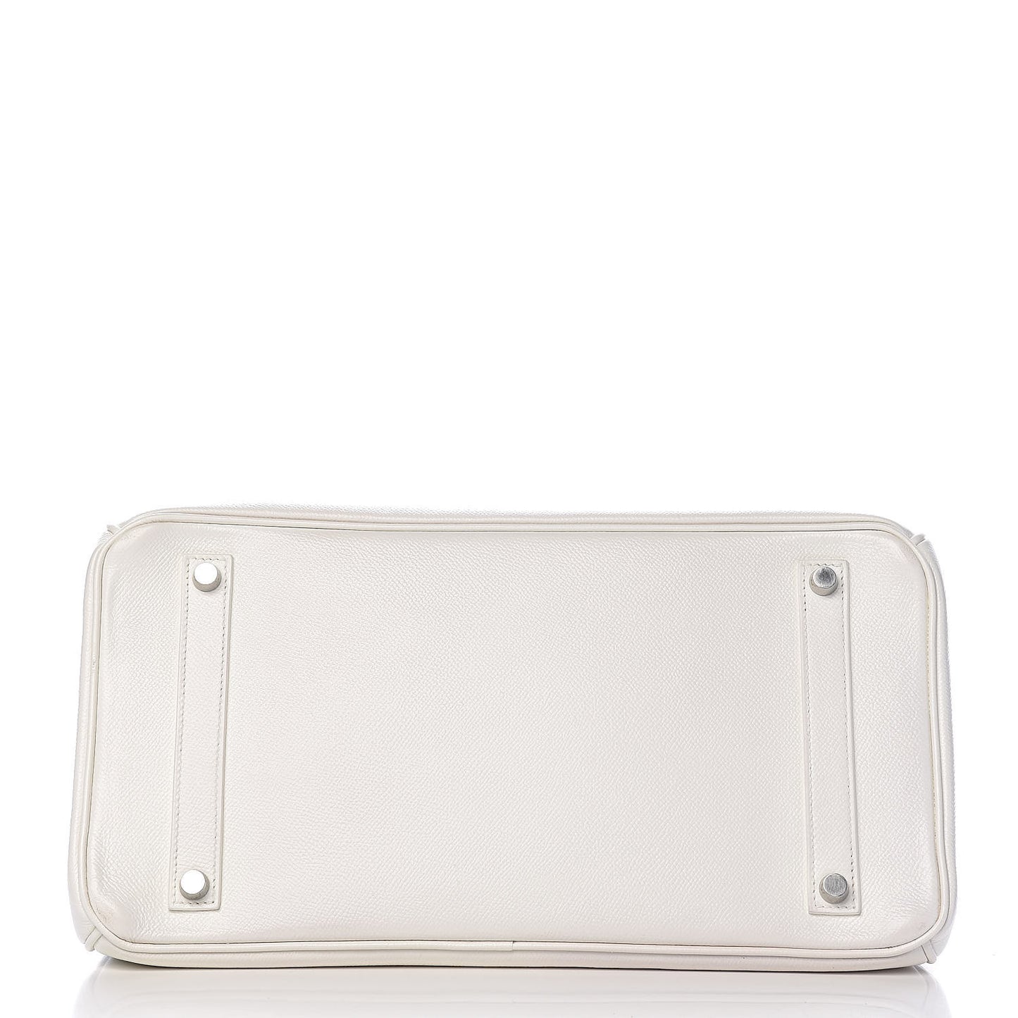 Epsom Birkin 35 White