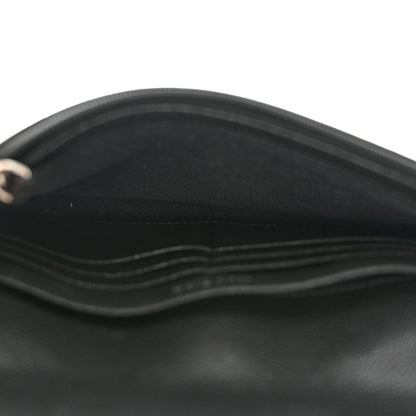 Jimmy Choo Calfskin Crystal Cheri Wallet on Chain Bag Black 5 of 8