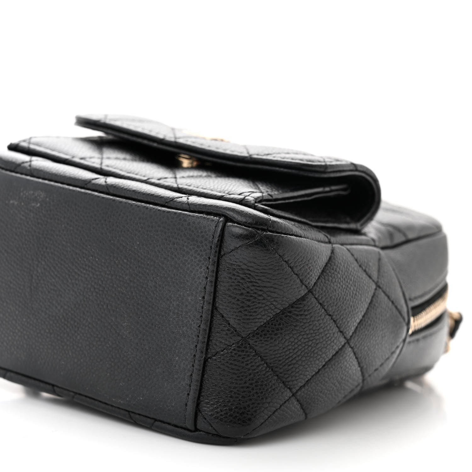 Chanel Caviar Quilted CC Mini Classic Backpack Black 10 of 10