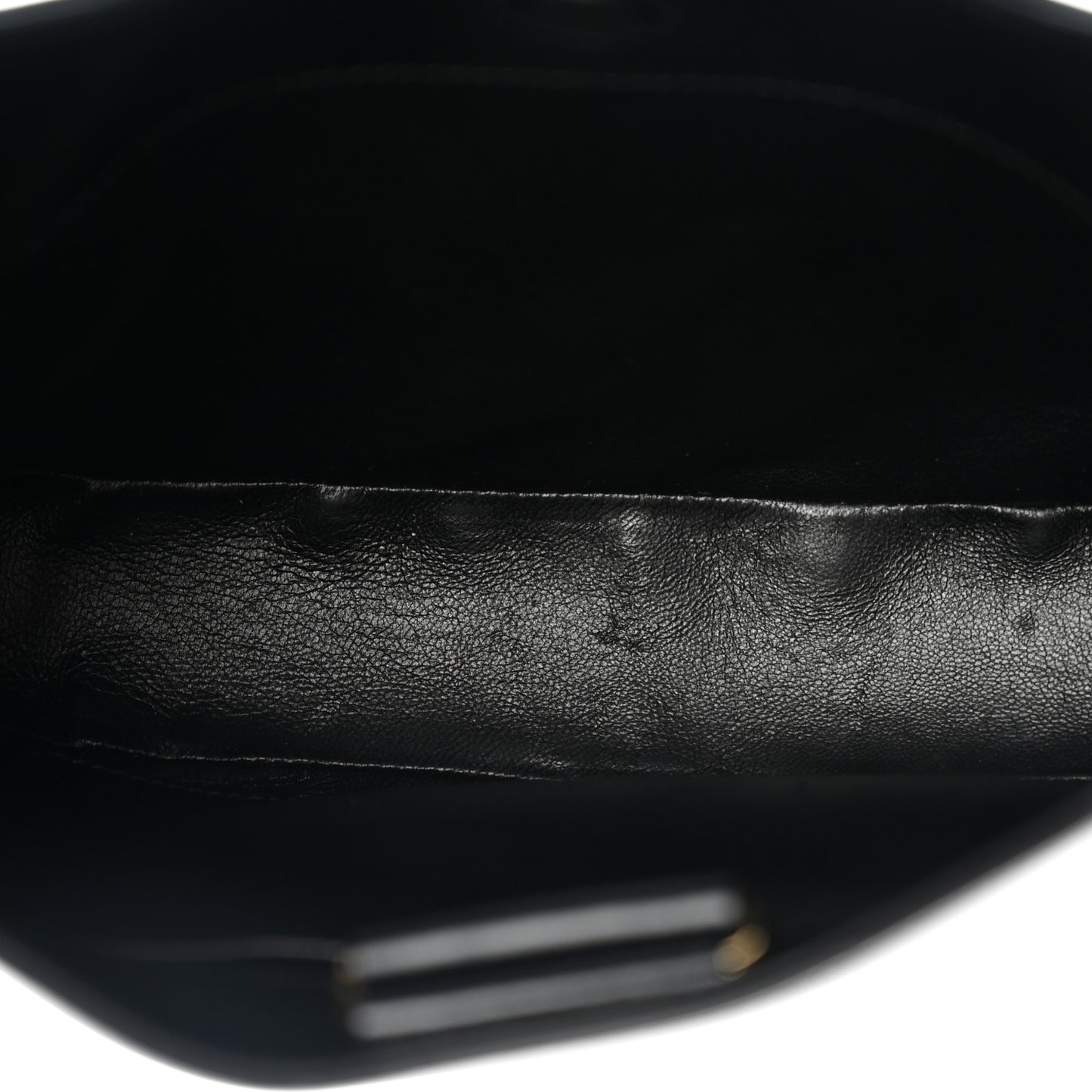 Brushed Calfskin Cleo Adjustable Strap Shoulder Bag Black