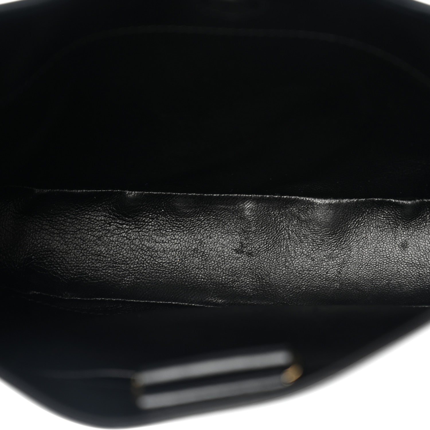 Prada Brushed Calfskin Cleo Adjustable Strap Shoulder Bag Black 5 of 11