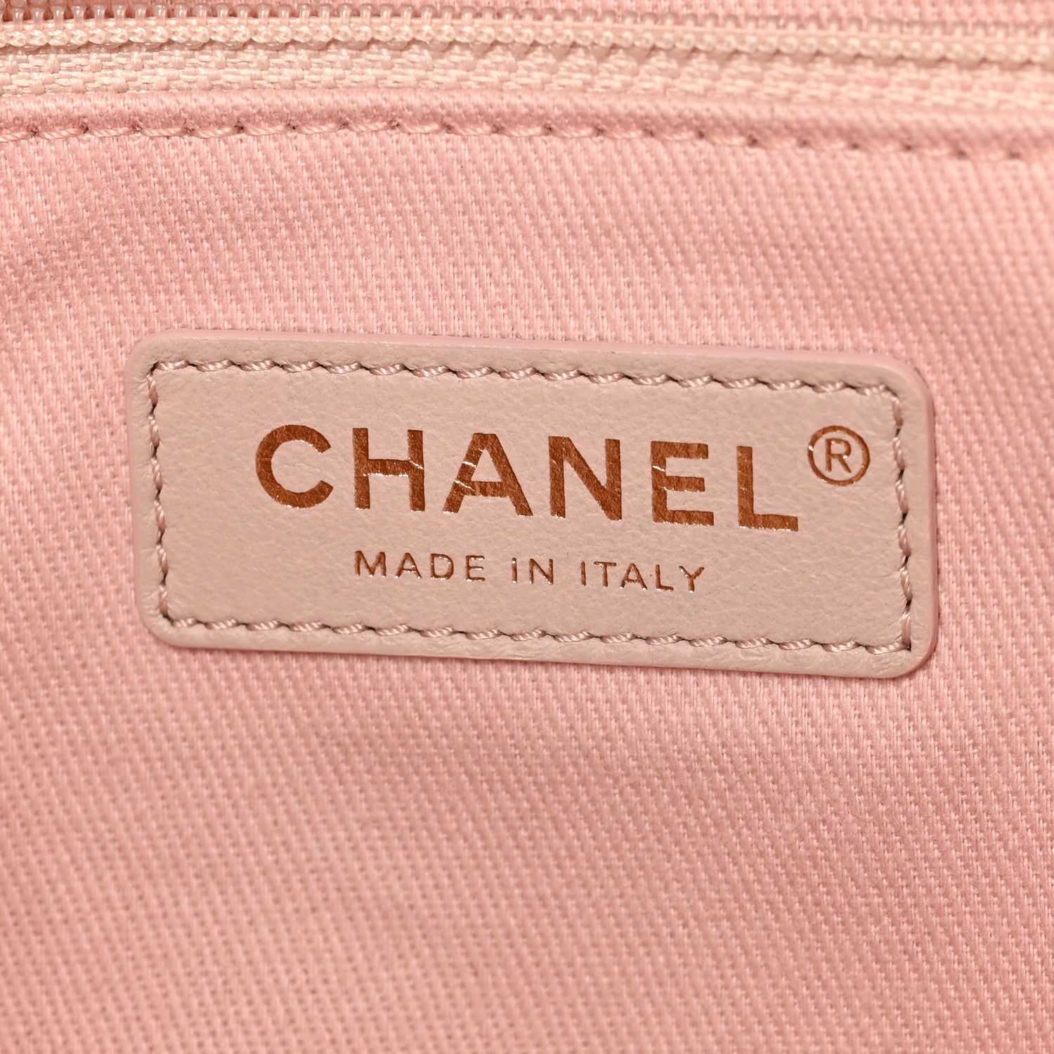Chanel Mixed Fibers Calfskin Small Deauville Tote Rose Pink 6 of 10