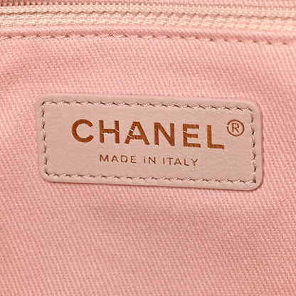 Chanel Mixed Fibers Calfskin Small Deauville Tote Rose Pink 6 of 10