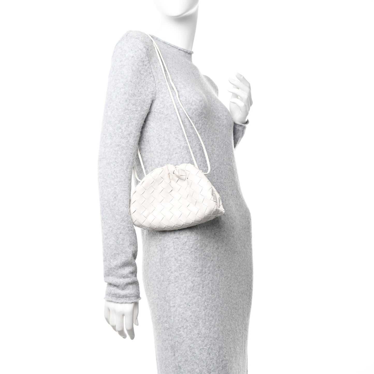 Nappa Intrecciato The Mini Pouch Plaster