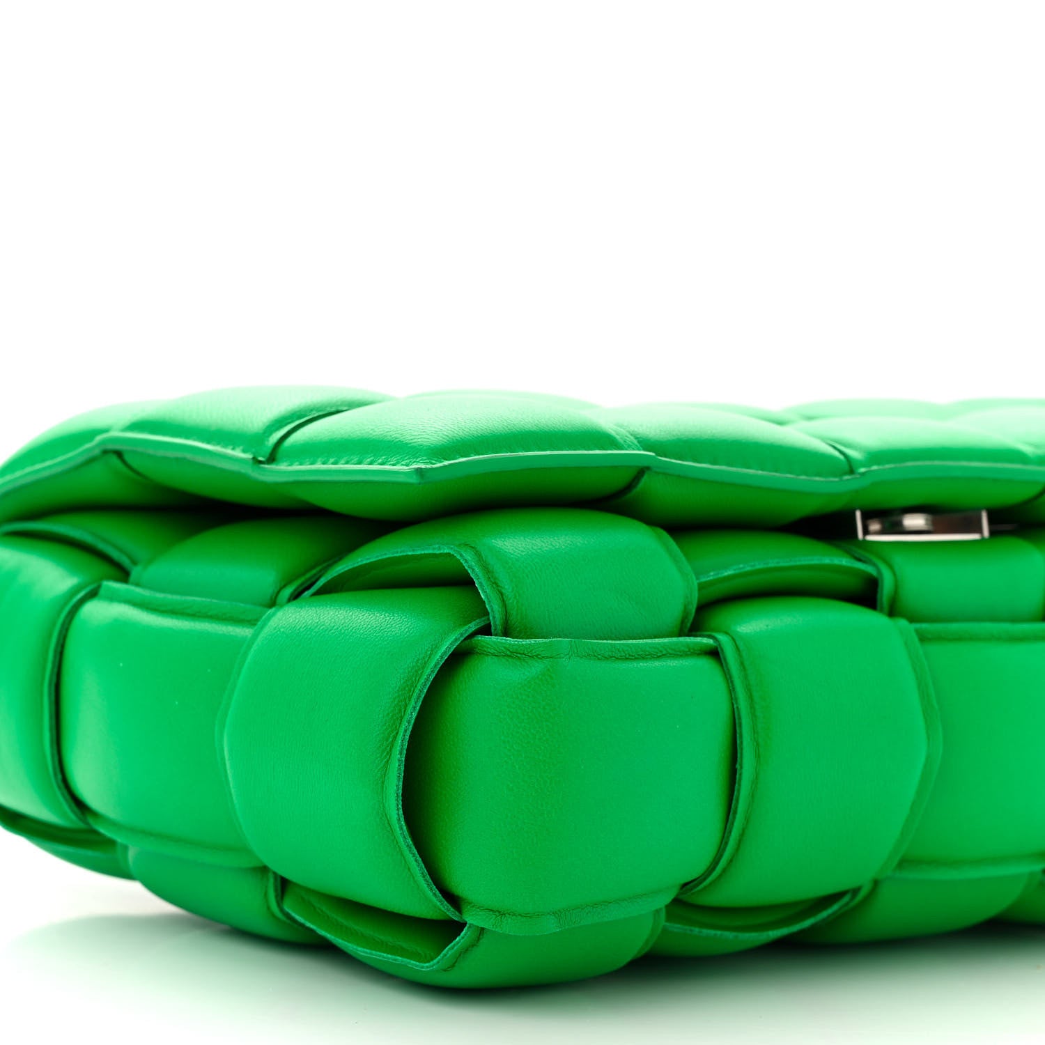 Bottega Veneta Nappa Maxi Intreccio Padded Cassette Crossbody Bag Parakeet 8 of 9