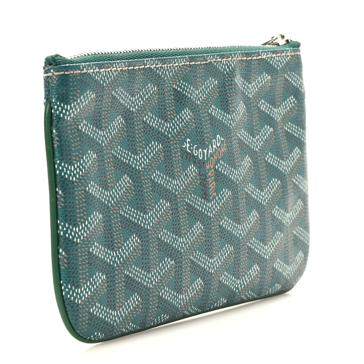 Goyardine Mini Senat Pochette Green