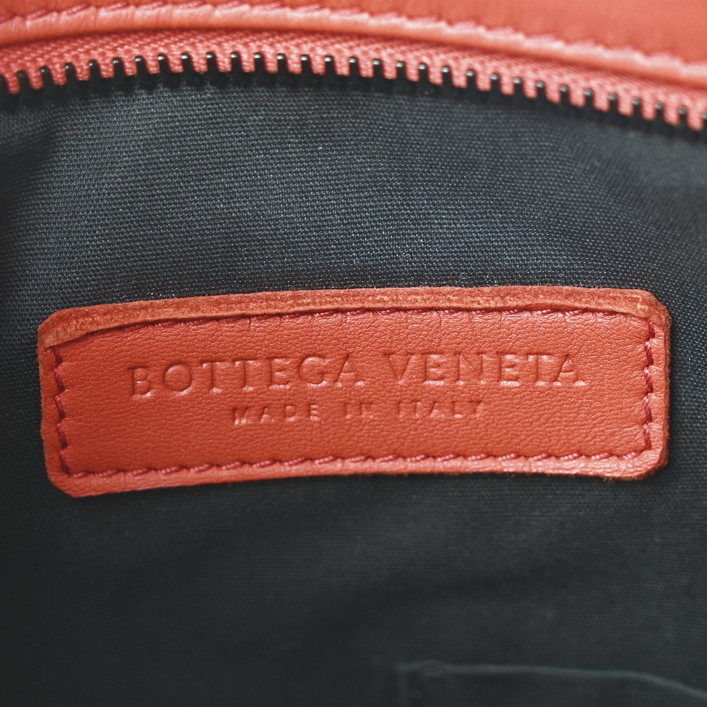 Nappa Intrecciato Crossbody Messenger Bag Red White