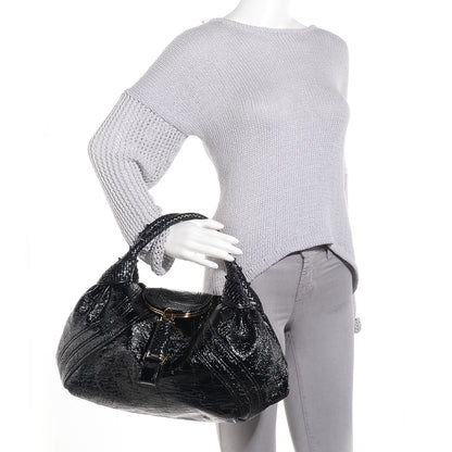 Fendi Crispe Vernice Spy Black 2 of 9