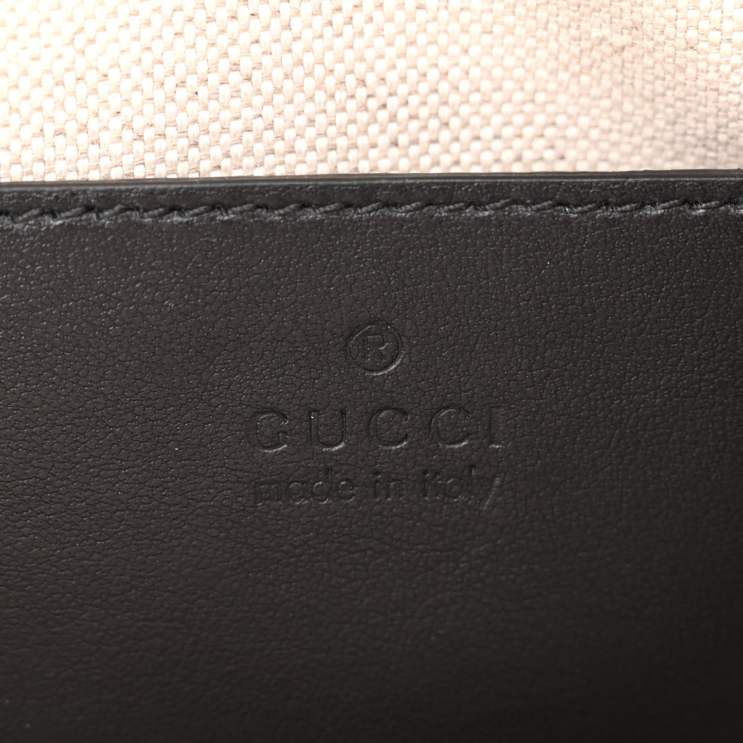 Calfskin GG Matelasse Shoulder Bag Black Natural