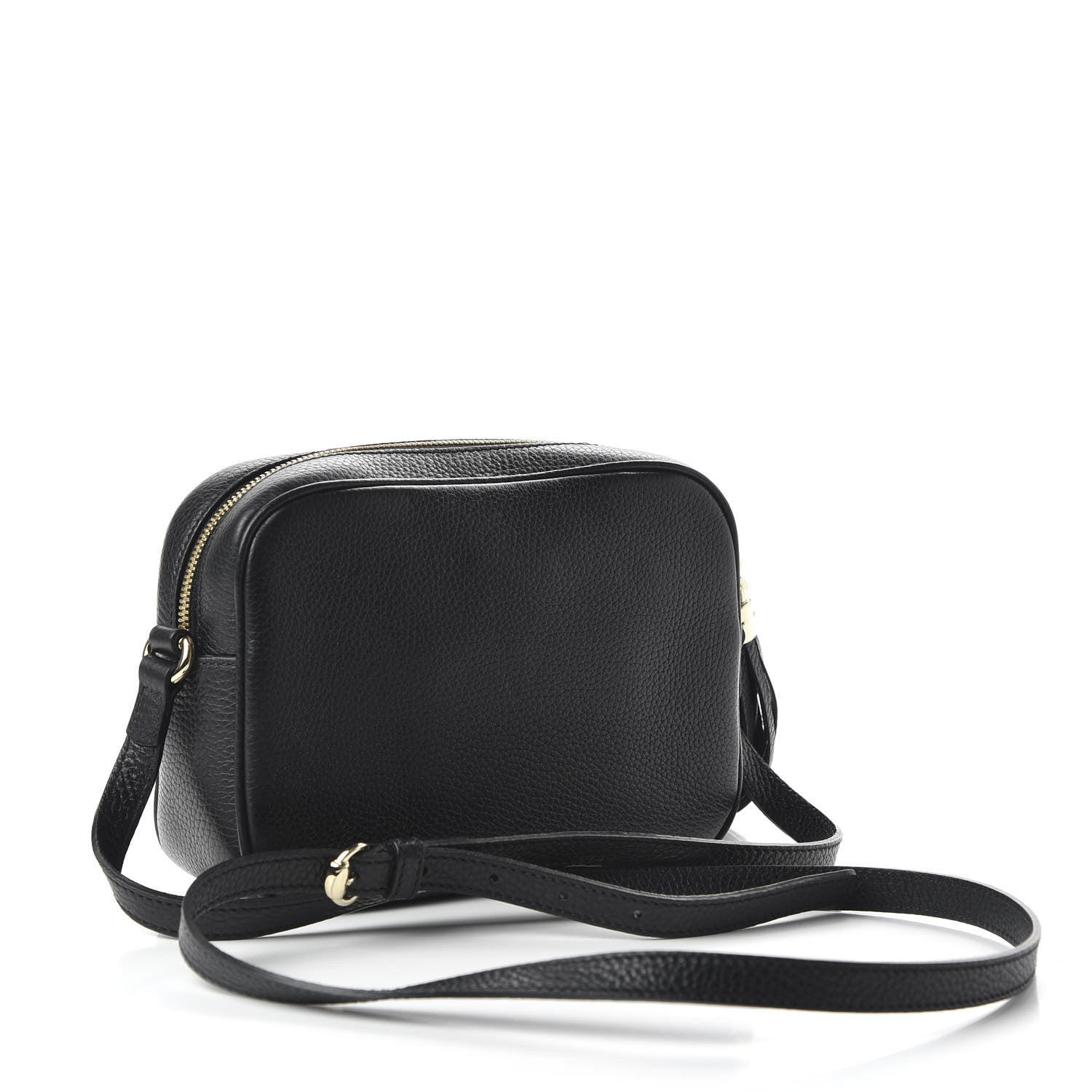 Gucci Pebbled Calfskin Small Soho Disco Bag Black 3 of 10