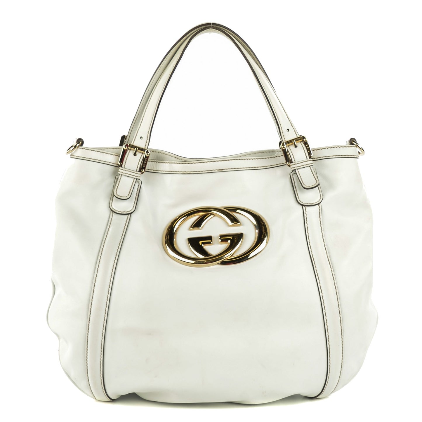 Calfskin Medium Britt Hobo Off White