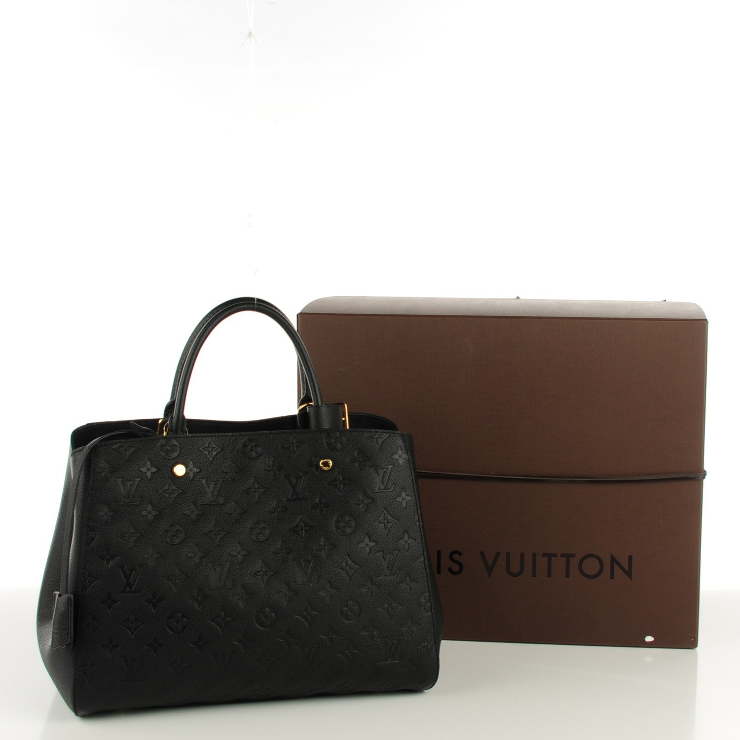 Louis Vuitton Empreinte Montaigne GM Black 5 of 8