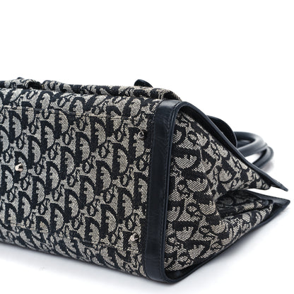 Christian Dior Monogram Calfskin Pocket Tote Black 10 of 12