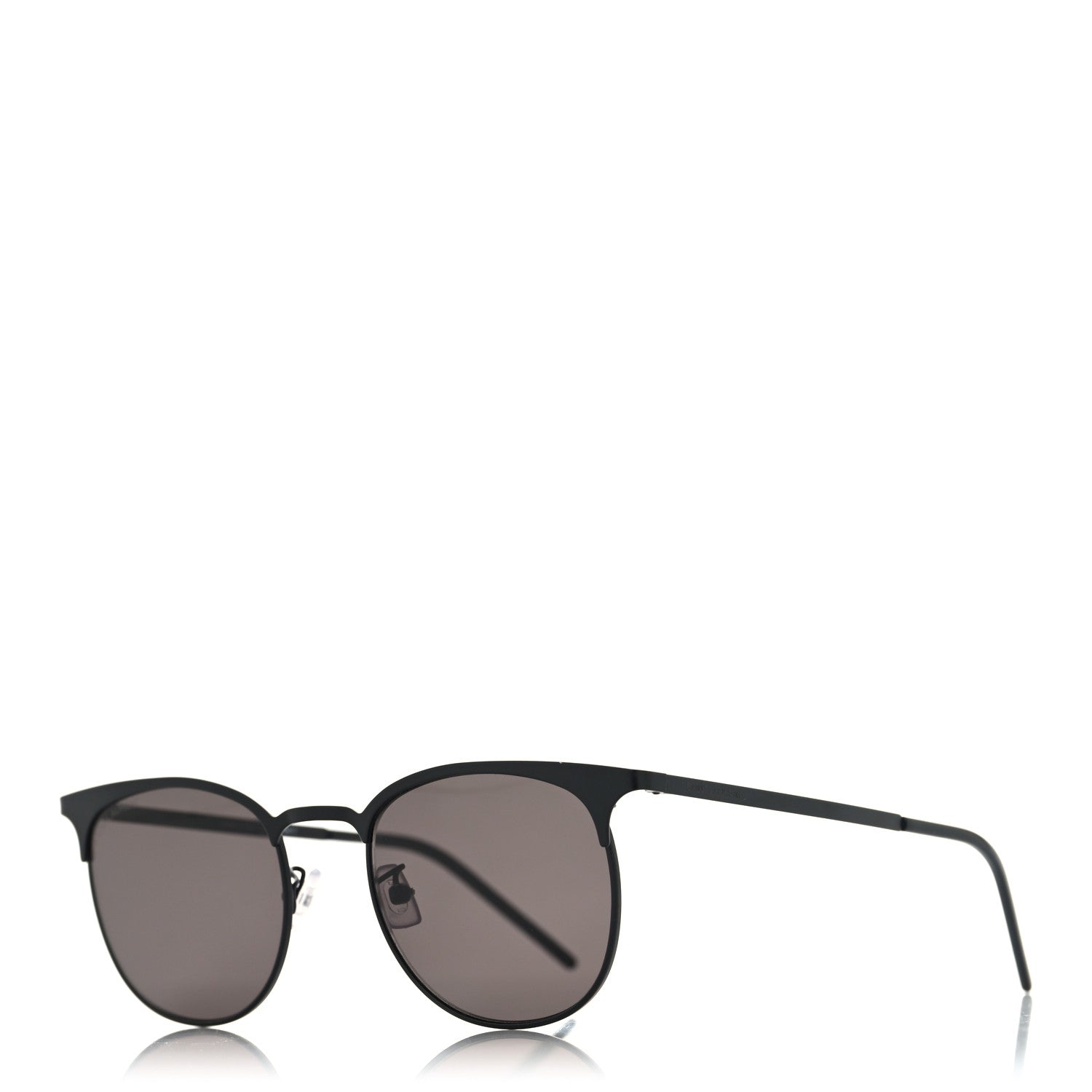 Saint Laurent Acetate Metal SL350 Sunglasses Black 1 of 7
