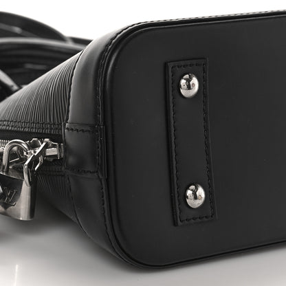 Louis Vuitton Epi Alma BB Black 6 of 9