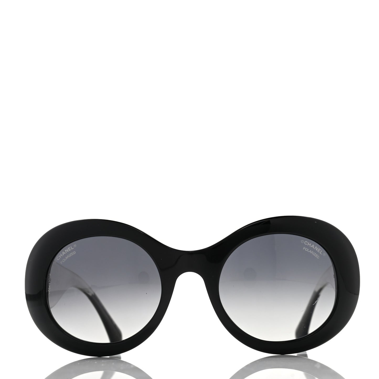Signature Oval Polarized Sunglasses 5265 Black