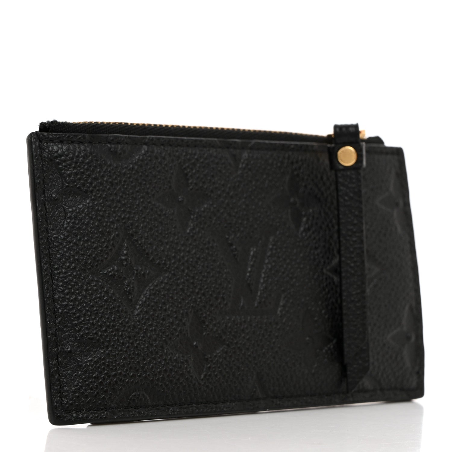 Louis Vuitton Empreinte Zipper Card Holder Black 3 of 7