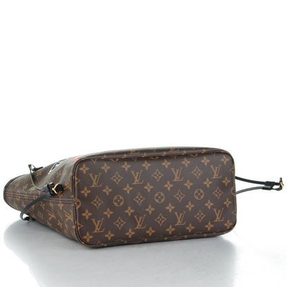 Louis Vuitton Monogram World Tour Neverfull MM 4 of 8