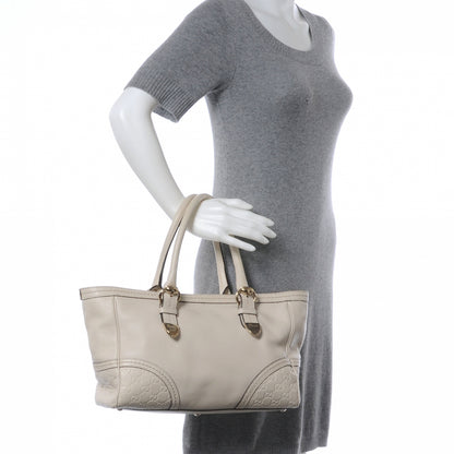 Gucci Guccissima GG Signoria Tote Cream 2 of 7