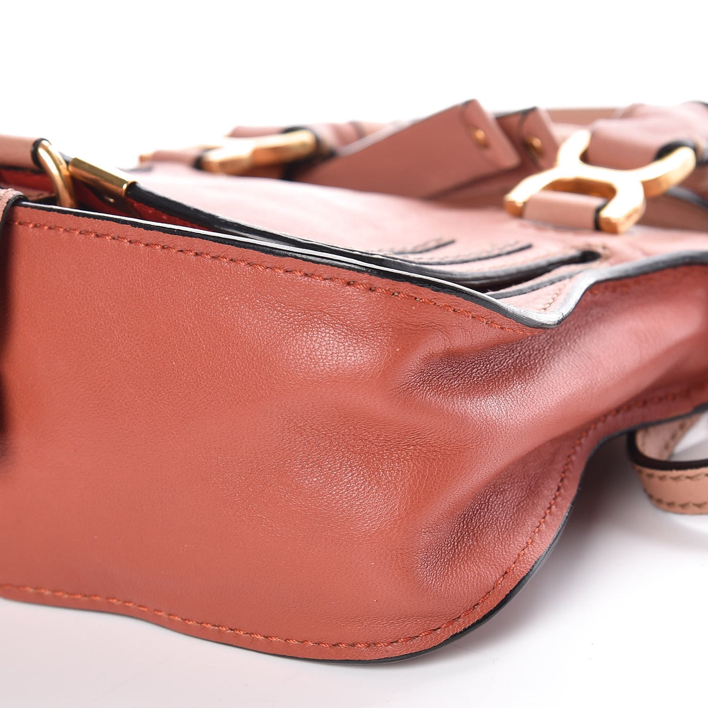 Calfskin Mini Marcie Satchel Waterlily
