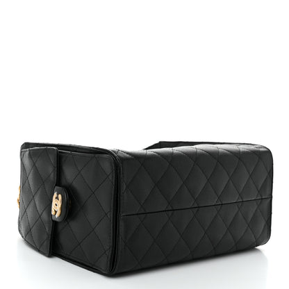 Chanel Caviar Quilted Small Chanel 25 Handbag Black 4 of 11