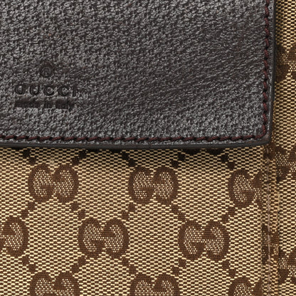 Gucci GG Monogram Double Pocket Belt Bag Dark Brown 8 of 13
