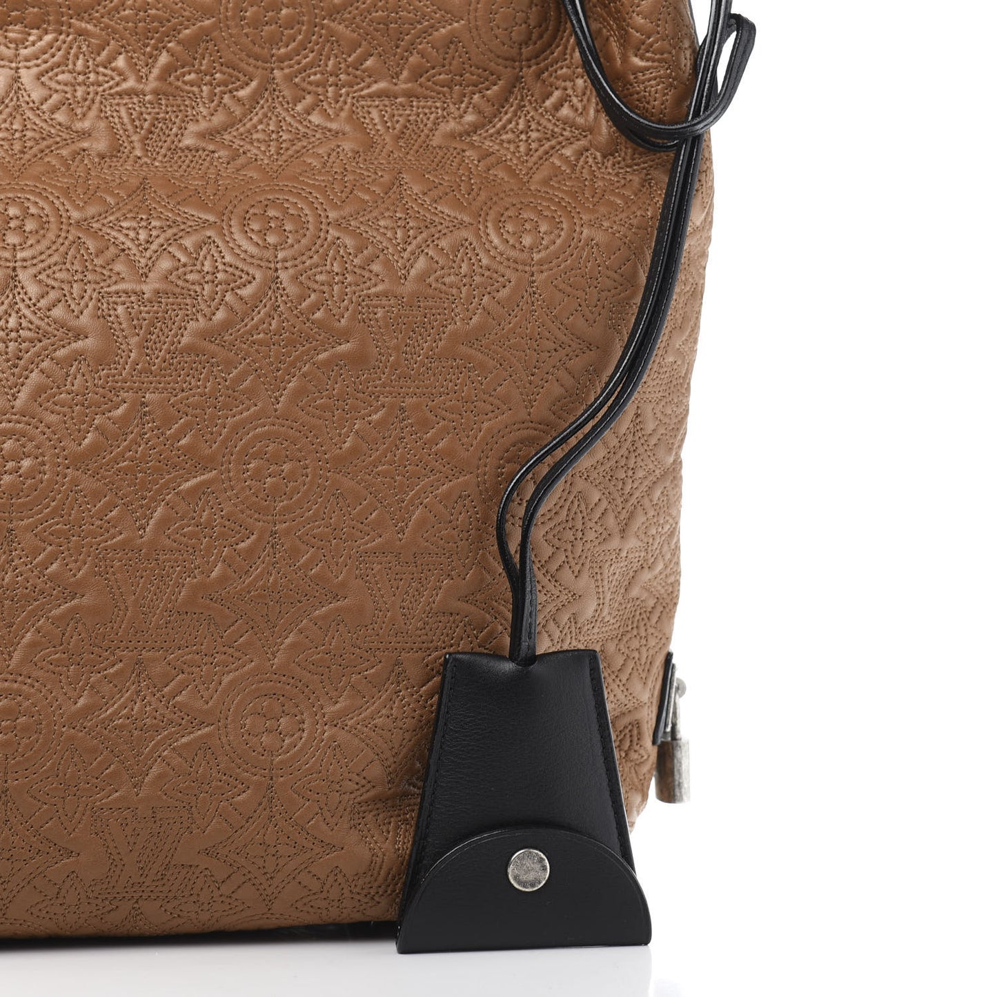 Monogram Lambskin Antheia Hobo PM Fumee