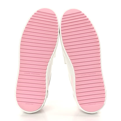 Louis Vuitton Time Out Bow Sneakers 40 White Pink 5 of 7